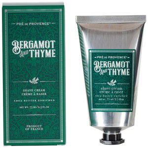 Pre de Provence Bergamot & Thyme Shea Butter Shave Cream 2.5 fl oz
