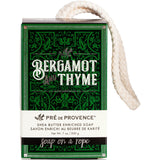 Pre de Provence Soap Bergamot & Thyme On A Rope 7 oz