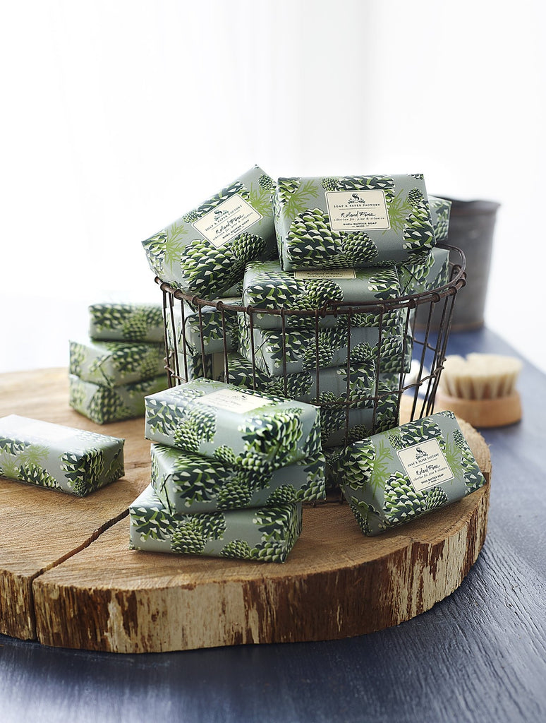 Soap & Paper Factory Roland Pine Shea Butter Soap