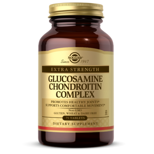 SOLGAR EXTRA STRENGTH GLUCOSAMINE CHONDROITIN COMPLEX TABLETS