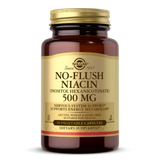 Solgar NO-FLUSH NIACIN 500 MG VEGETABLE CAPSULES (VITAMIN B3) (INOSITOL HEXANICOTINATE)