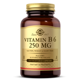 SOLGAR VITAMIN B6 250 MG VEGETABLE CAPSULES