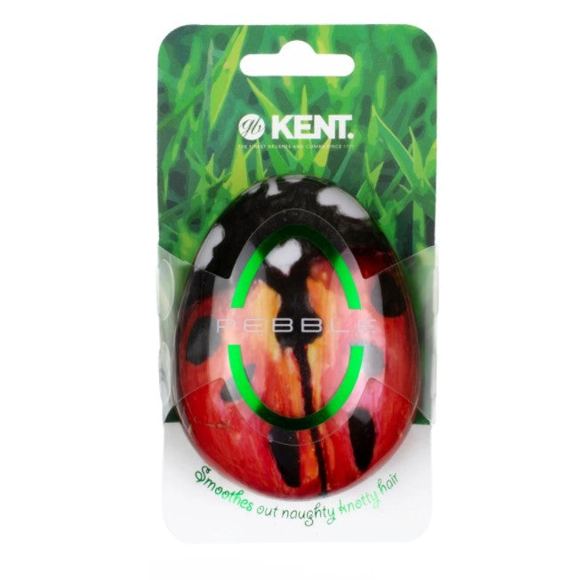 Kent Pebble Detangling Ladybug Brush