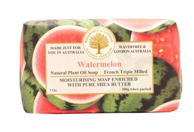 Wavertree & London Watermelon Soap Bar 200g