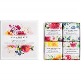 Via Mercato Primavera Gift Set (4X50G Soap) - Spring Flowers