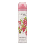 Yardley Of London English Rose Body Spray 2.6 oz