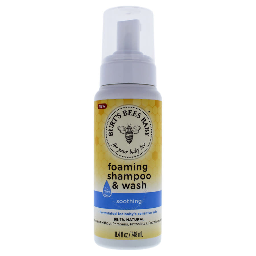 Burt's Bees Baby Sensitive Foaming Shampoo and Wash, Free, T – Eisler Chemist