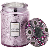 Voluspa Large Glass Jar Candle Japanese Plum Bloom 16 oz