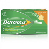 Berocca Orange Flavour 30 Effervescent Tablets