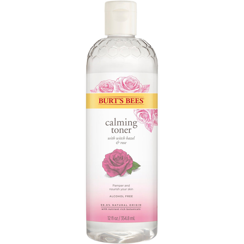 Burt's Bees Calming Toner With Witch Hazel And Rose 12 oz.