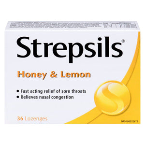 Strepsils Honey and Lemon Lozenges