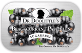 Dr. Doolittle’s Sugar Free Pastilles Blackcurrant Flavor, 2.12 Ounce Tin,