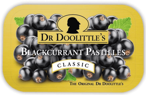 Dr. Doolittle’s Classic Pastilles, Blackcurrant Flavor, 2.12 Ounce Tin