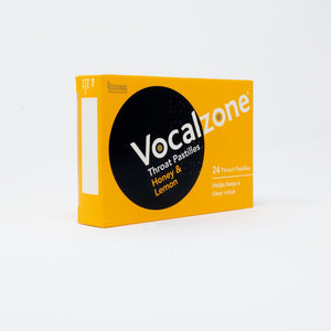 Vocalzone Throat Pastilles - Honey & Lemon