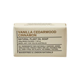 Wavertree & London Vanilla, Cedarwood and Cinnamon Soap Bar 200g