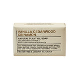 Wavertree & London Vanilla, Cedarwood and Cinnamon Soap Bar 200g