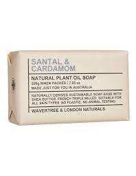 Wavertree & London Santal & Cardamom Soap Bar 8 oz