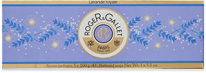 Roger & Gallet Lavander Royale Soap Pack of 3