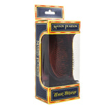 Mason Pearson Extra Small All Boar Bristle Military Hairbrush Dark Ruby