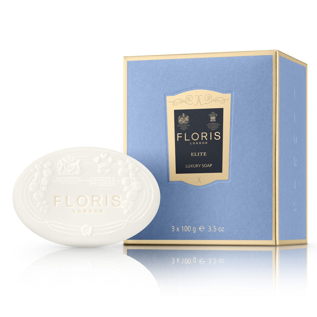 Floris London Elite Luxury Soap 3-Pack