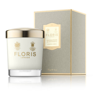 Floris London Sandalwood & Patchouli Scented Candle
