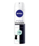 Nivea Invisible Black and White Fresh Quick Dry Deodorant 150ml
