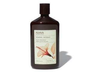 Ahava Mineral Botanic Cream Wash - Hibiscus and Fig