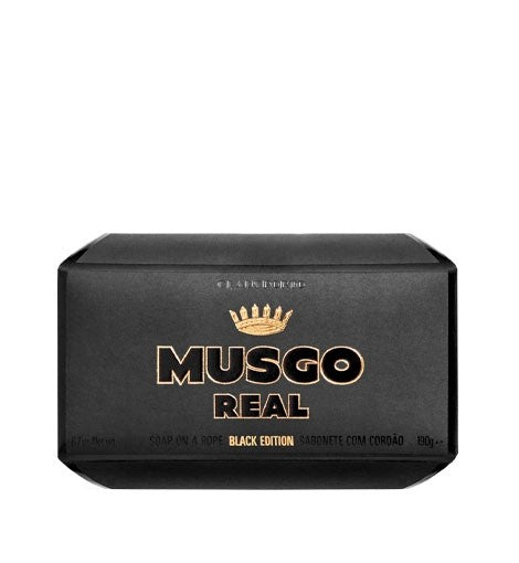 Claus Porto Musgo Real - Black Edition - Soap On The Rope 6.7 oz