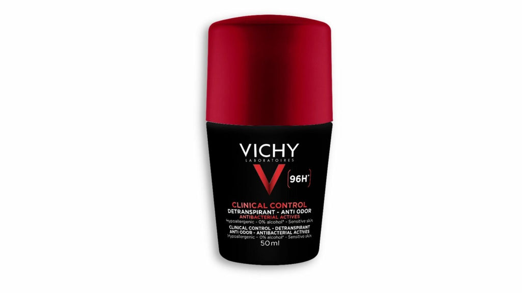 Vichy Homme Clinical Control Roll On Deodorant & Antiperspirant 96 Hour
