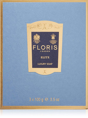 Floris London Elite Luxury Soap 3-Pack