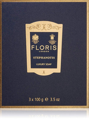Floris London Stephanotis Luxury Soap 3-Pack