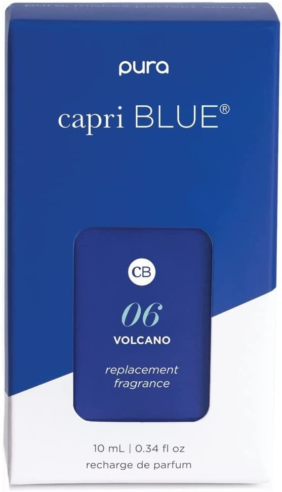  Capri Blue Fragranced Car Diffuser Refills - Volcano