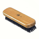 Kent Travel Size Cherrywood Pure Black Bristle Clothes Brush CC2