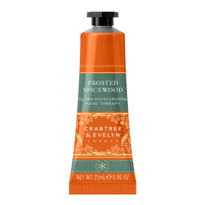 Crabtree & Evelyn Frosted Spicewood Ultra-Moisturizing Hand Cream Therapy 0.9 oz Tube