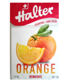 Halter Bonbons Orange Sugar Free 40g