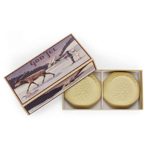 Victoria Reindeer Christmas Soap Set