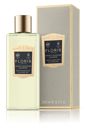 Floris London Night Scented Jasmine Moisturising Bath & Shower Gel