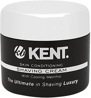 Kent Shaving Cream Superior Men Smooth Cooling Menthol Shave Cream, No More Nicks, Cuts or Razor Burn