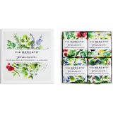 Via Mercato Primavera Gift Set 4X50G Soap Multi-Color Fresh Herbs